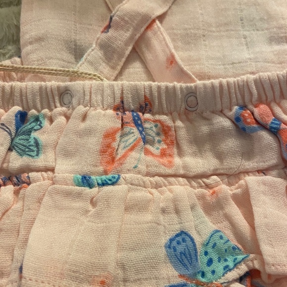 Pink Butterfly Sunsuit - Picture 4 of 6